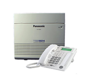 modelo KX-TEM824 
Capacidad Inicial: 6 lineas y 16 extensiones telefonicas. 
Capacidad Maxima: 8lineas y 24 Extensiones telefonicas