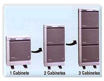KX-TD500 
Central telefònica modelo KX-TD500 
Sistema con crecimiento modular desde 8 hasta 192 líneas y desde 
8 hasta 448 extensiones (512 puertos).